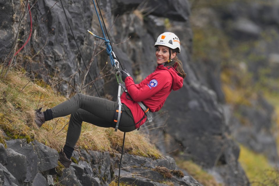 The Princess of Wales visits the Central Beacons Mountain Rescue Team