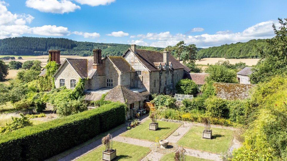 John Challis' former country house has gone on the market for an eye-watering price