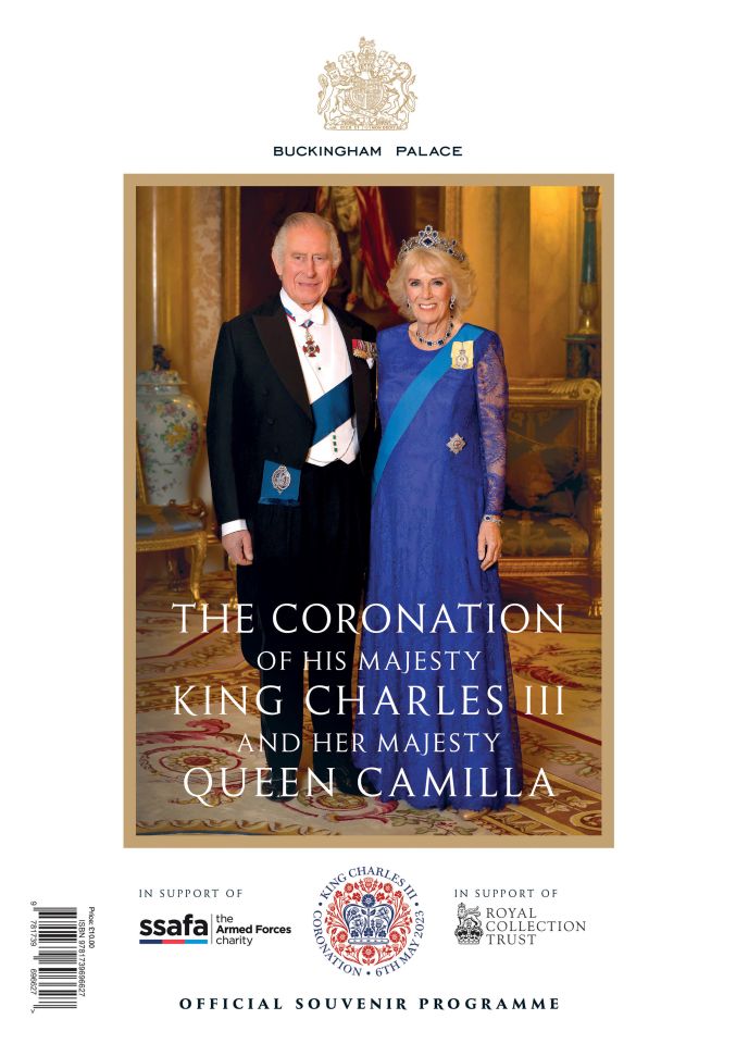 Father in-law Charles has extended an olive branch - by including a photo of Harry and Meghan in the official Buckingham Palace programme for the coronation