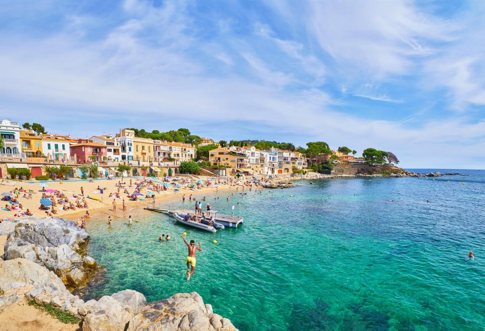 The Costa Brava covers almost 100 miles of the Catalan coastline and is famous for its stunning beaches and beautiful landscapes