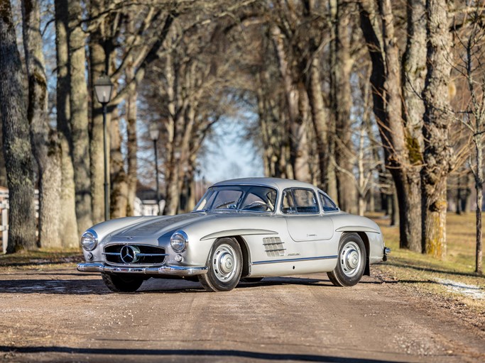 The 1956 Mercedes-Benz 300 SL Gullwing is one of the most sought after motors of its era