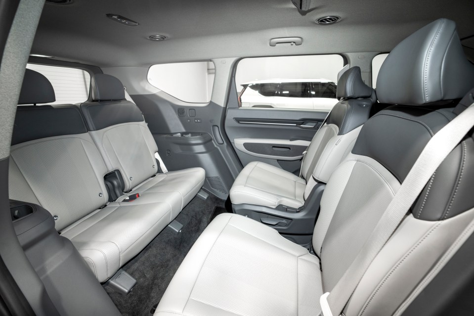 The motor has swivel seats and a leather-free, eco-friendly interior