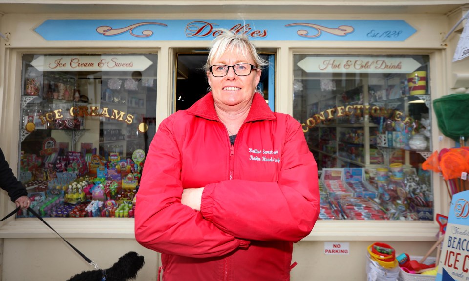 Shop owner Suzy Purves welcomes tourism to the town