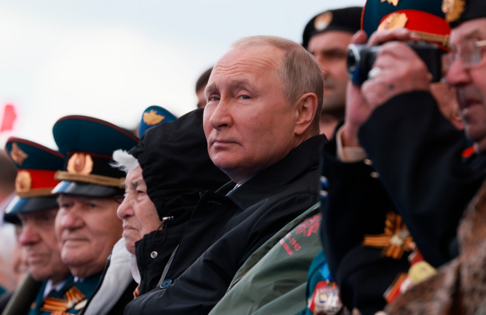 Putin attending 2022's Victory Day Parade in Moscow's Red Square