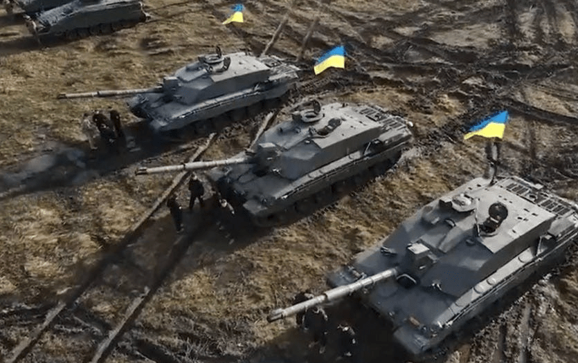 Challenger 2 tanks are ready for action in Ukraine