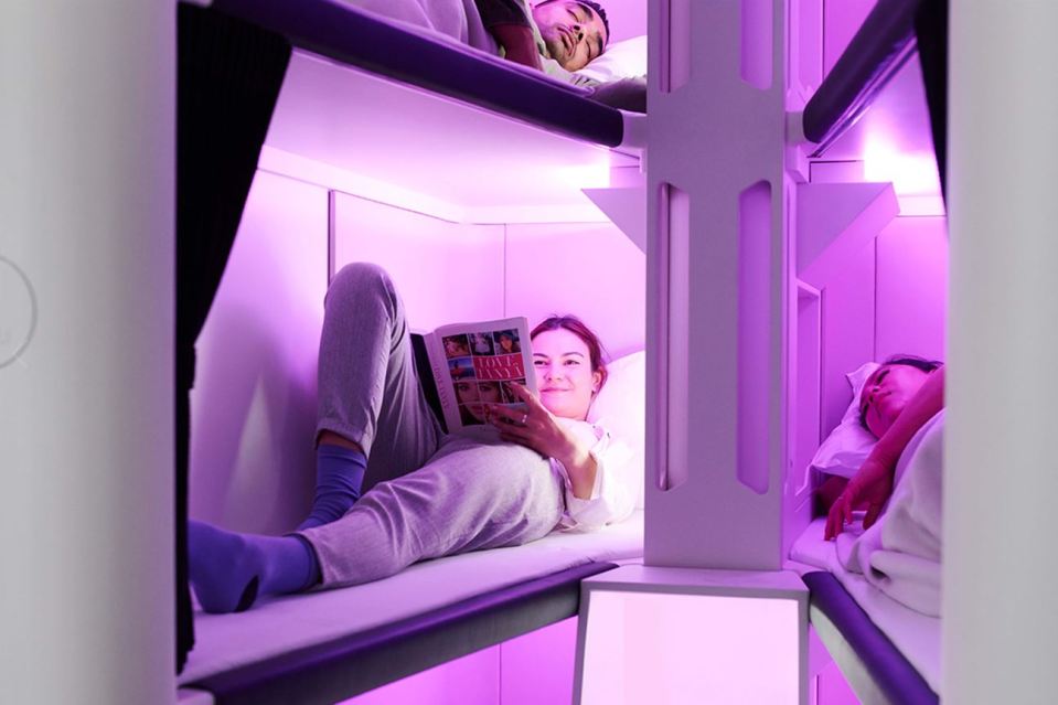 The bunk beds will be available from September 2024 on long haul flights