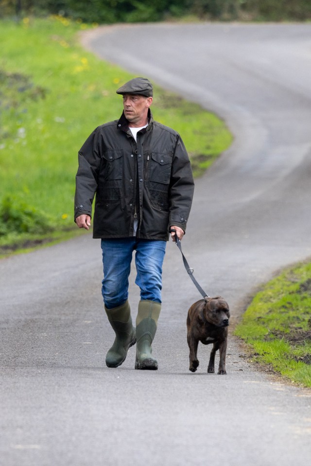 Steve spends his days walking his dog and staying at his sprawling mansion, friends claim