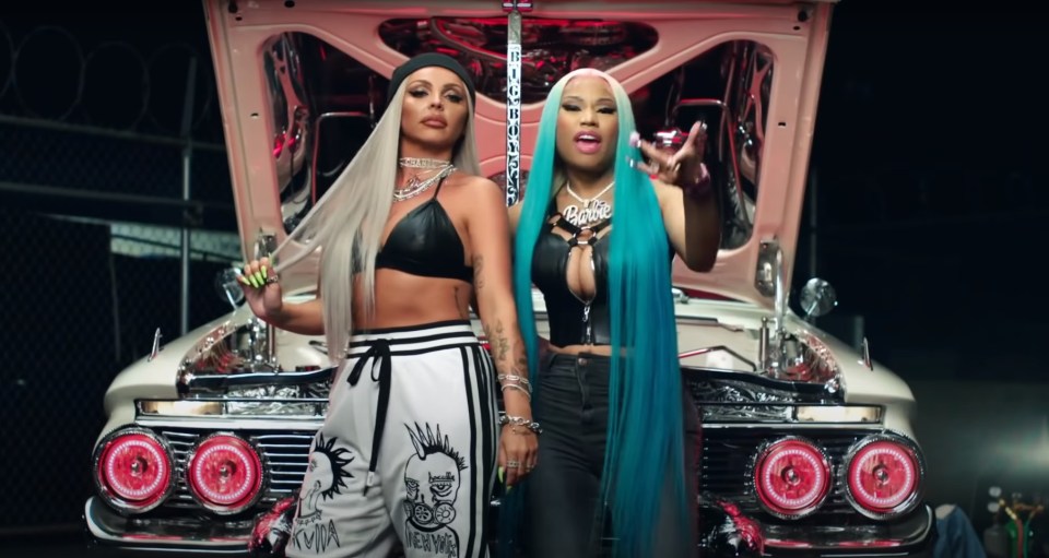 Jesy received backlash over her appearance in her music video Boyz with rapper Nicki Minaj