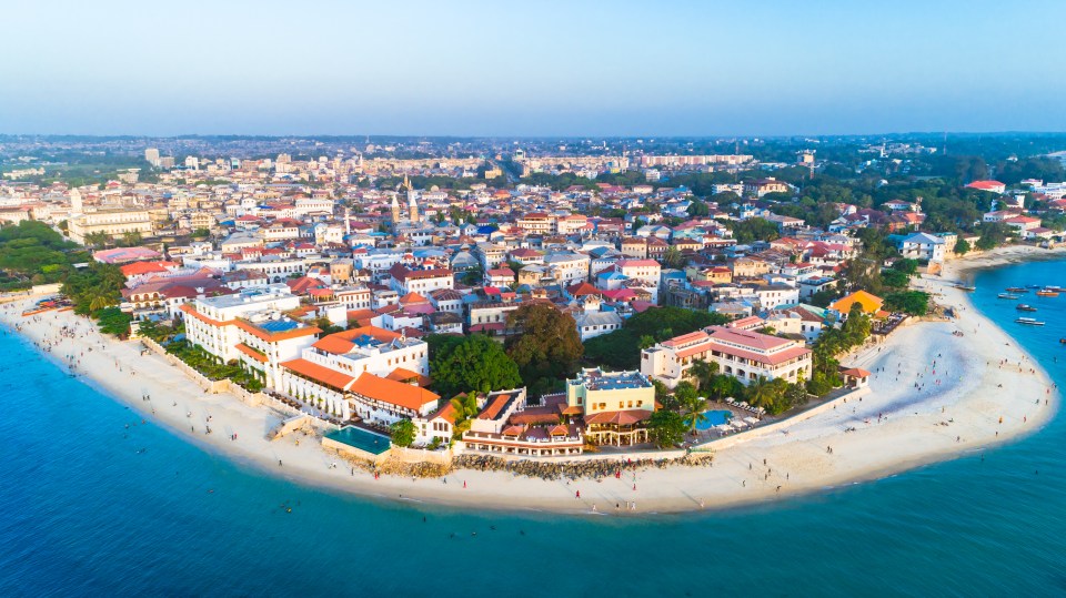 The African island is found off the coast of Tanzania