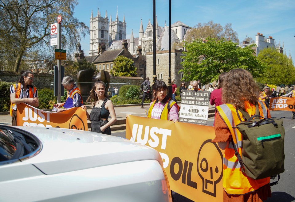 Rishi Sunak has vowed to stop groups such as Just Stop Oil ruining King Charles' Coronation