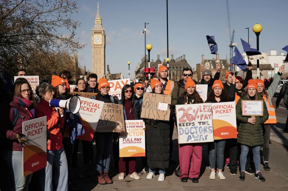 Criticism of the trainee GP has mounted after his decision to go on holiday while colleagues have stood on picket lines