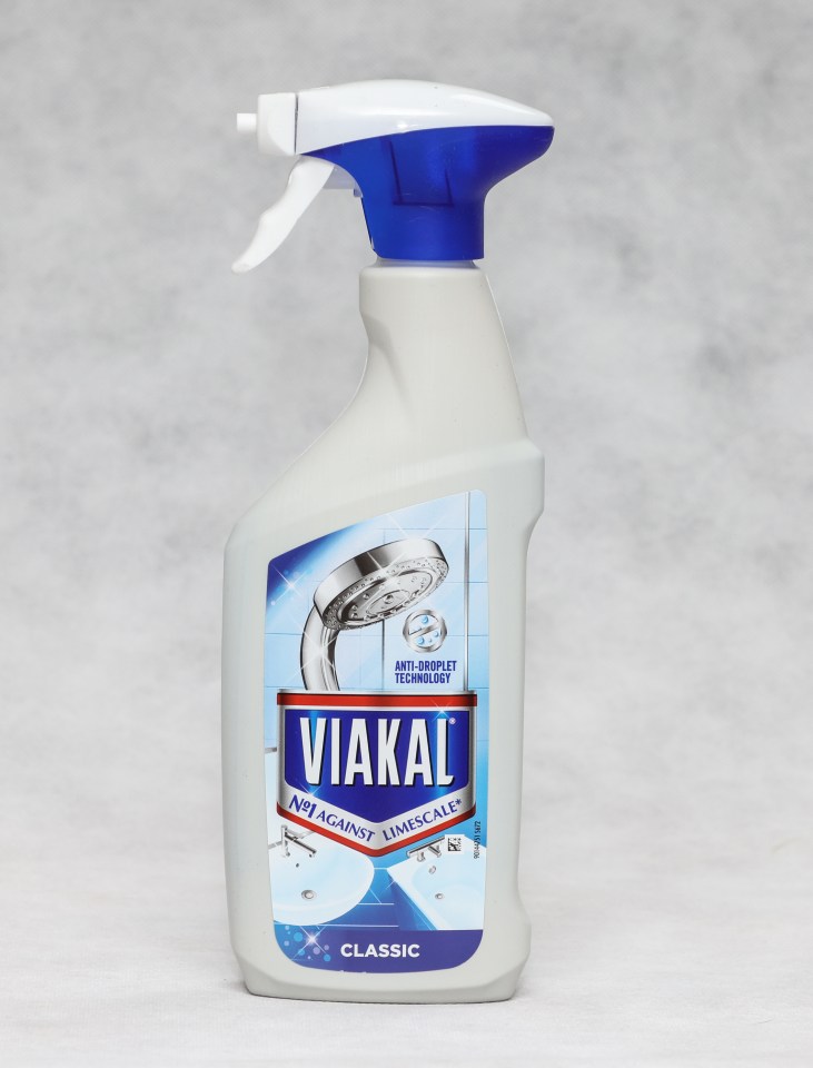 Viakal is great at removing limescale build-up