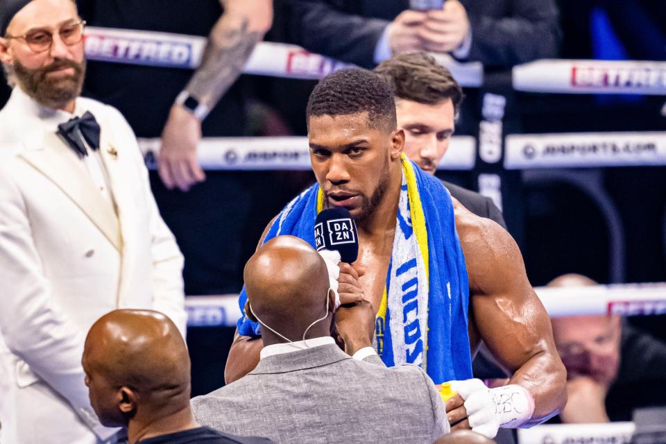 Anthony Joshua called out Tyson Fury for a summer showdown