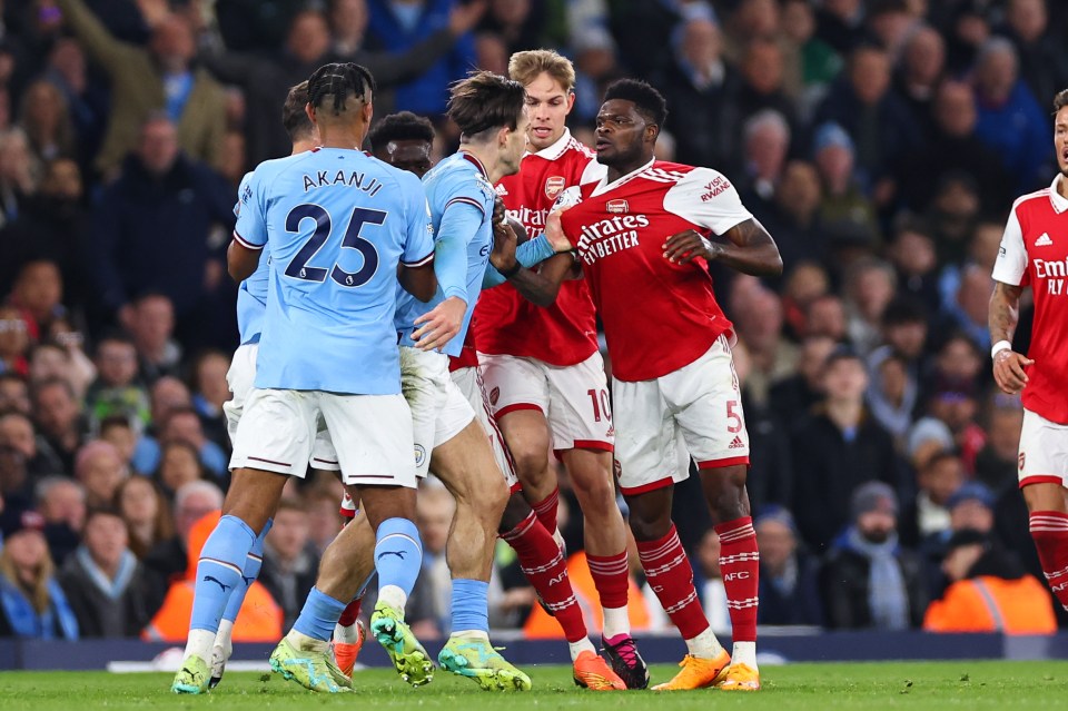 Arsenal's frustrations were evident as they were beaten in the title six-pointer