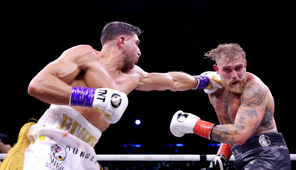 Jake Paul suffered a split decision loss to Tomy Fury in February and hinted at an immediate rematch