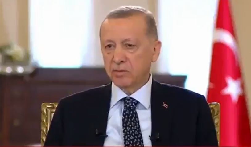 Erdogan sparked rumours of a heart attack as a live interview cut out