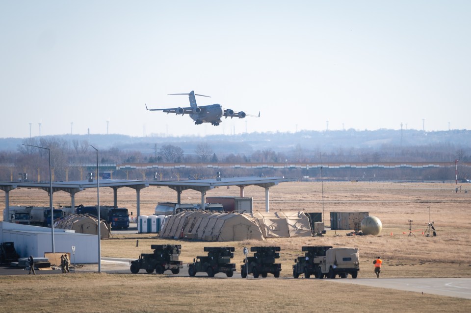 The Rzeszow-Jasionka Airport in Poland is the gateway for weapons going into Ukraine