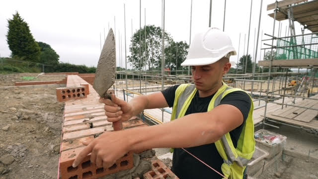 Our Builder Better Britain campaign highlights how the industry can give youngsters a vital and well-paid career - pictured Lucas