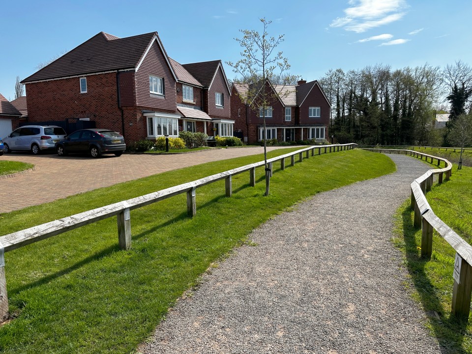 Despite the stunning appearance, some families are said to have not been able to keep a roof over their heads