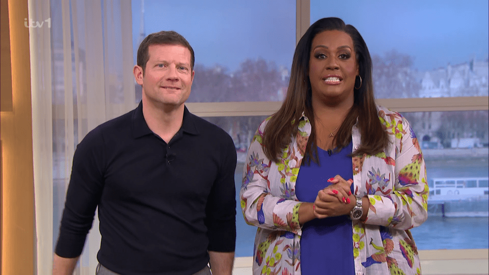 Alison Hammond looked slimmer than ever on today's show