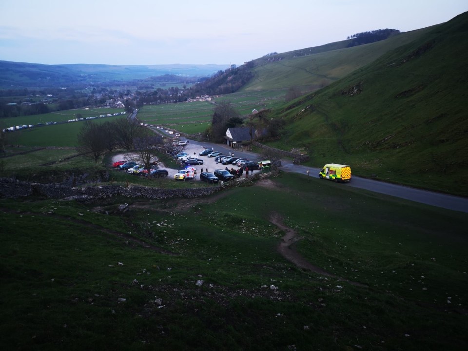 Mountain rescue workers said the walker was pronounced dead at the scene