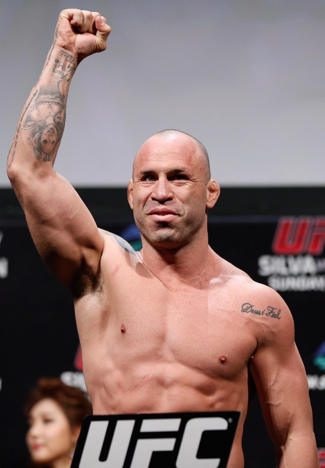 Wanderlei is known for his aggressive style of combat