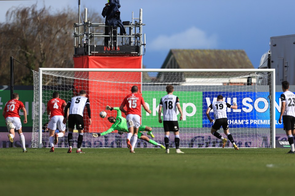 Ben Foster produced a brilliant penalty save