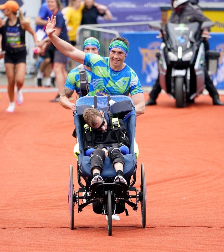 Kevin Sinfield is ready to go gain in the name of pal and former team-mate Rob Burrow and the MND community