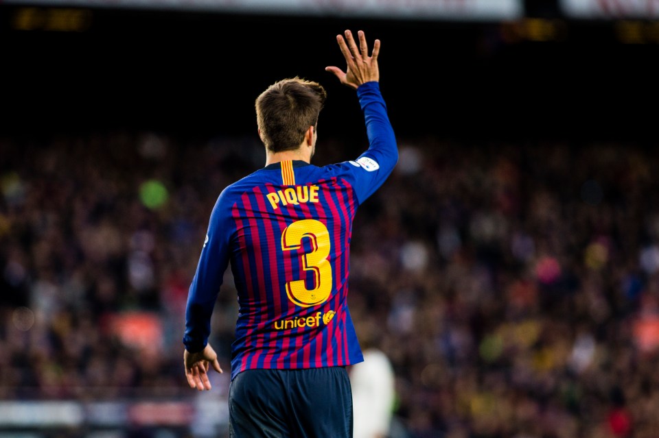 The pic enraged Real fans as it appeared to be a nod to Barcelona icon Gerard Pique