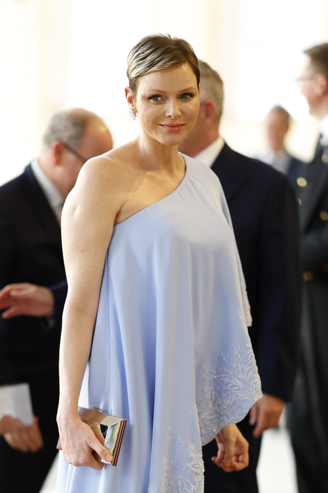 Princess Charlene at Buckingham Palace