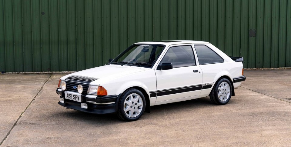 This 1983 Escort RS1600i has only covered 54,000 miles from new