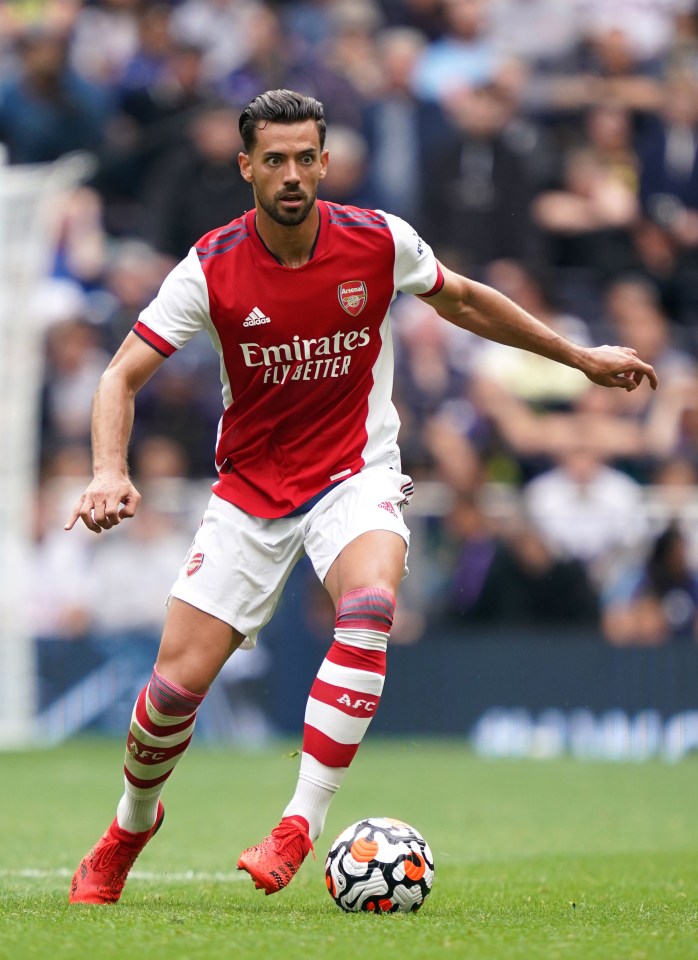 Mari, 30, played 22 times for Arsenal