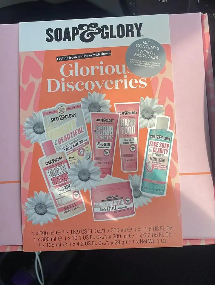 With a huge saving of £37.25, you’ll need to be quick if you want to nab this whopping Soap & Glory gift set