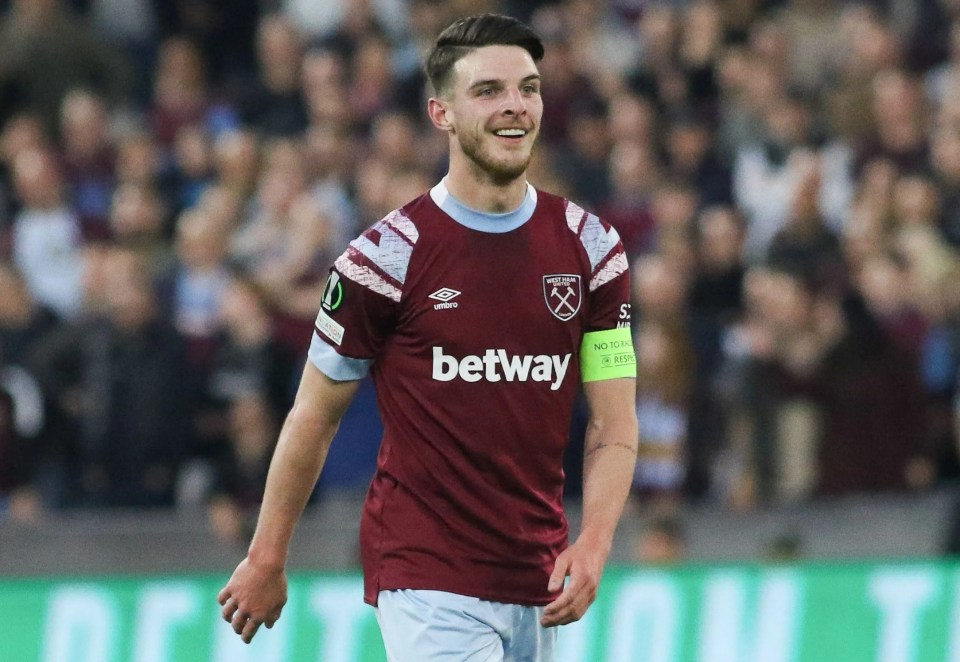 Declan Rice has a number of Premier League clubs pursuing him