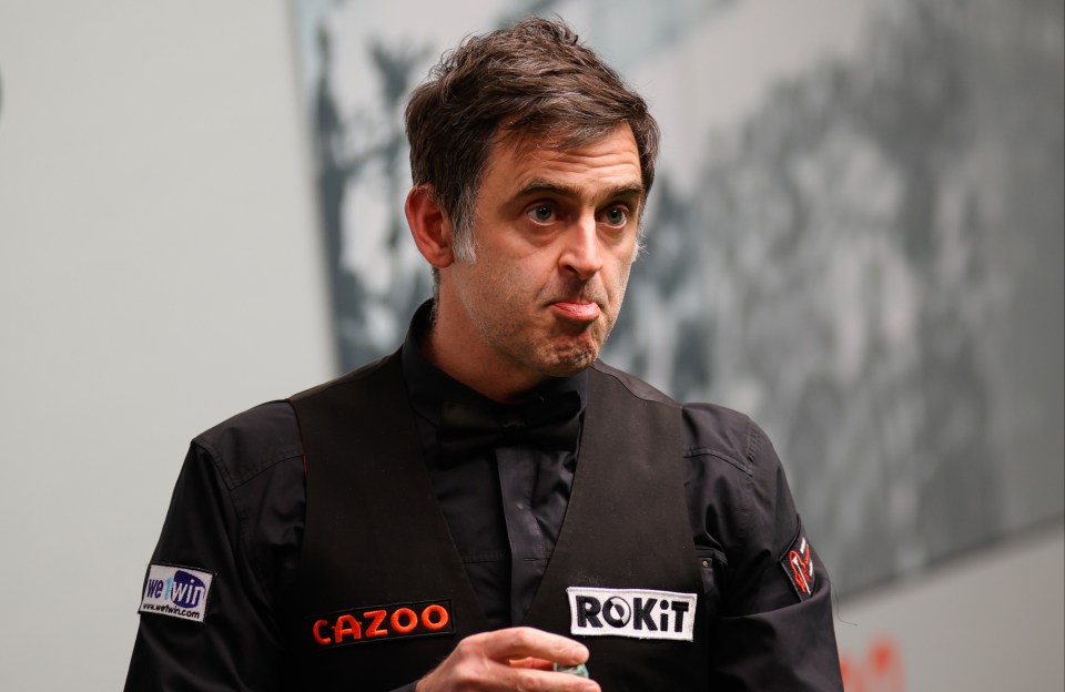 Ronnie O'Sullivan was knocked out of the 2023 World Championships in the last eight