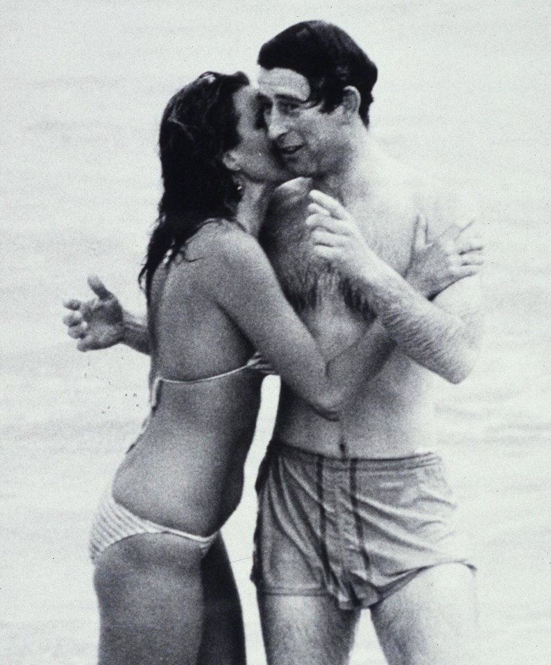 The moment Jane Priest kissed Prince Charles on an Australian beach