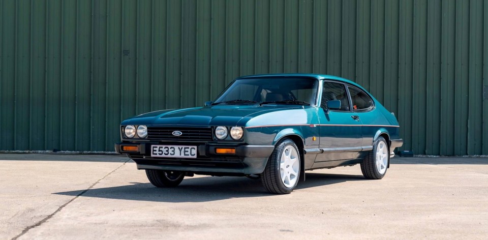 A 1988 Ford Capri 280 Brooklands is a rare sight on UK roads nowadays