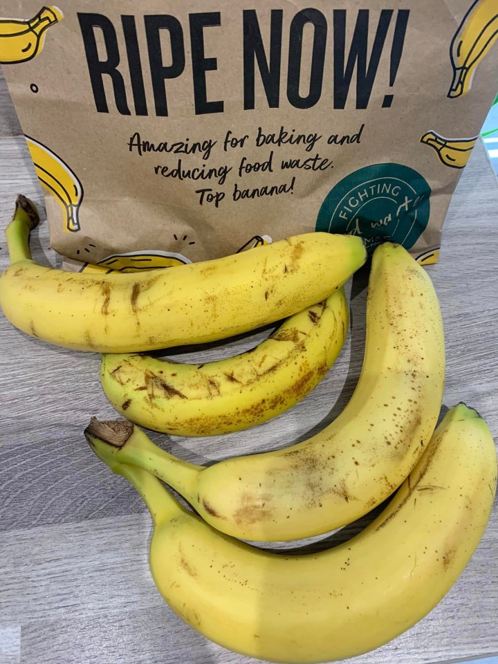 Beccie nabbed the Ripe Here, Ripe Now bag with bananas for just 25p