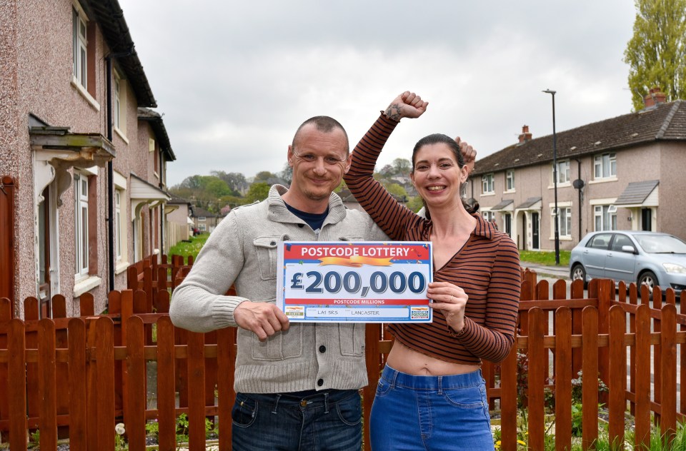 Amie and James Walling also scooped £200k