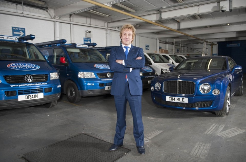 Mandatory Credit: Photo by Roland Hoskins/ANL/REX/Shutterstock (8546401a) Charlie Mullins The Managing Director Of Pimlico Plumbers Britains Largest Independent Plumbing Company. Features Interview By David Jones. Sail Street Lambeth London. Charlie Mullins The Managing Director Of Pimlico Plumbers Britains Largest Independent Plumbing Company. Features Interview By David Jones. Sail Street Lambeth London.