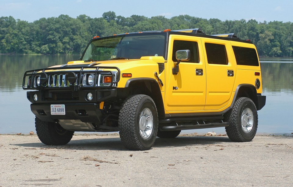 A Hummer was part of Ronaldinho's amazing car collection