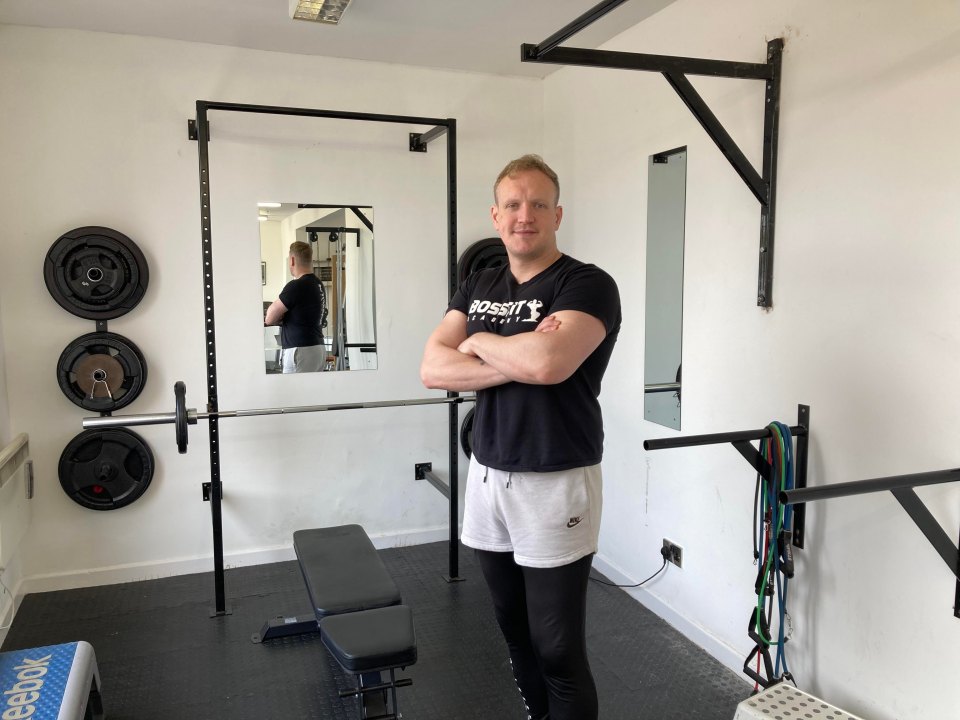 Barry now runs a gym and personal training business