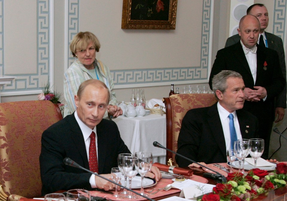 Prigozhin stands behind Bush - the ghost at the feast