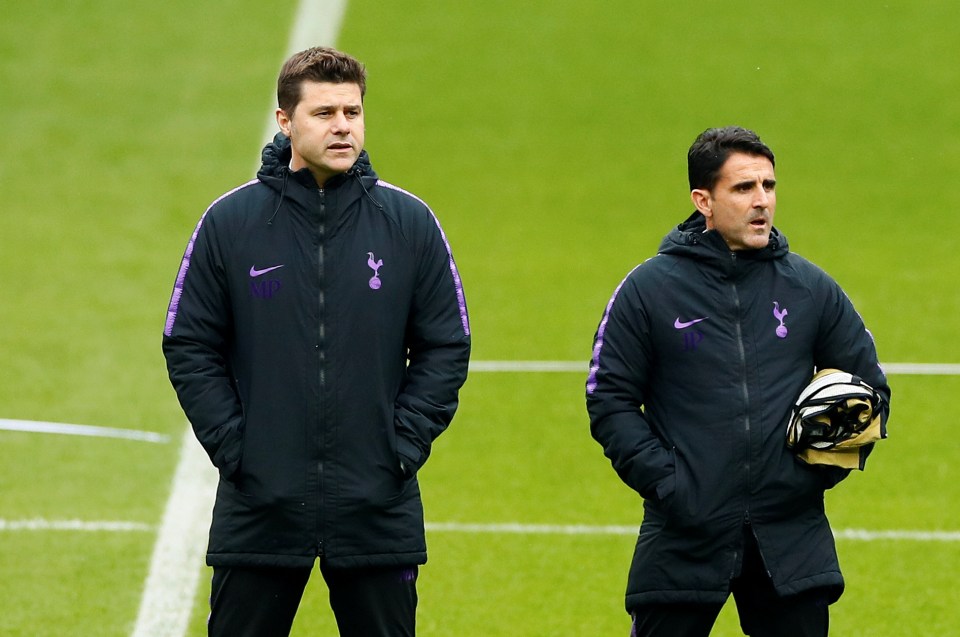 Pochettino is expected to be assisted by former Spurs No2 Jesus Perez