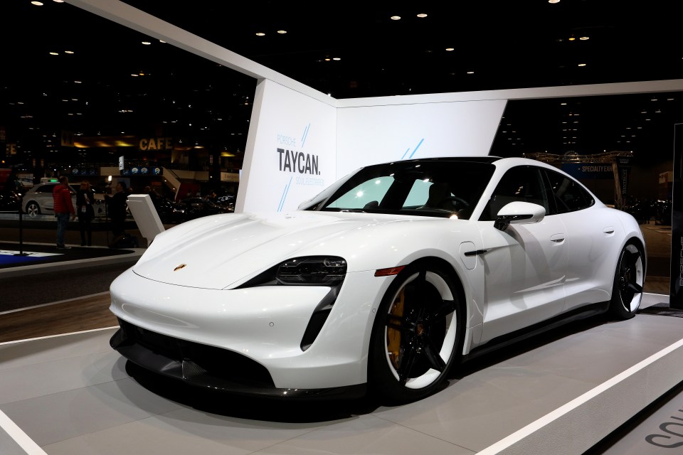 The Porsche Taycan Turbo S is worth £280,000