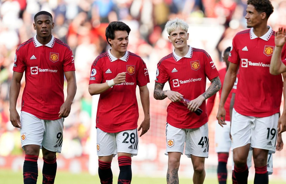 Manchester United wore their 2022-23 kit against Fulham