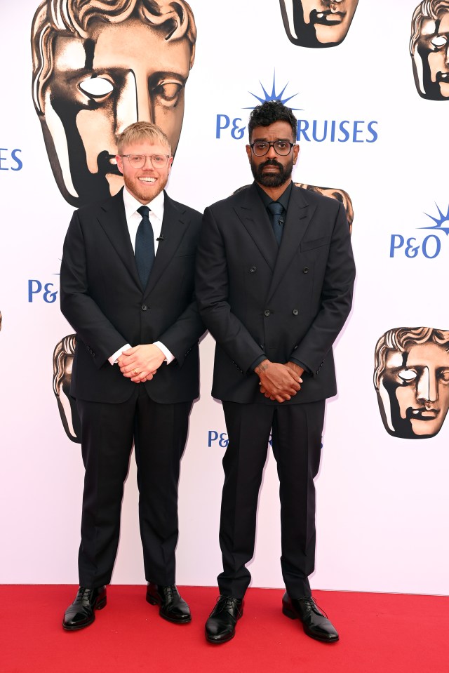 Romesh hosted the BAFTA Television Awards  with P&O Cruises alongside pal Rob Beckett