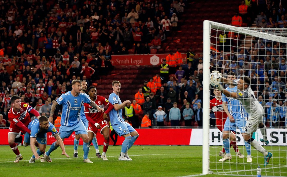 Ben Wilson made a key save to keep the scores level at 0-0