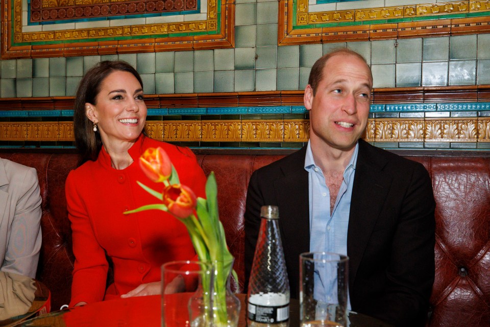 The couple raised a glass to the King ahead of his coronation on Saturday