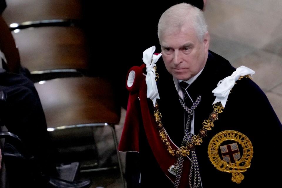 He allegedly asked official photographer Hugo Burnand to shoot him in his ceremonial Garter robes